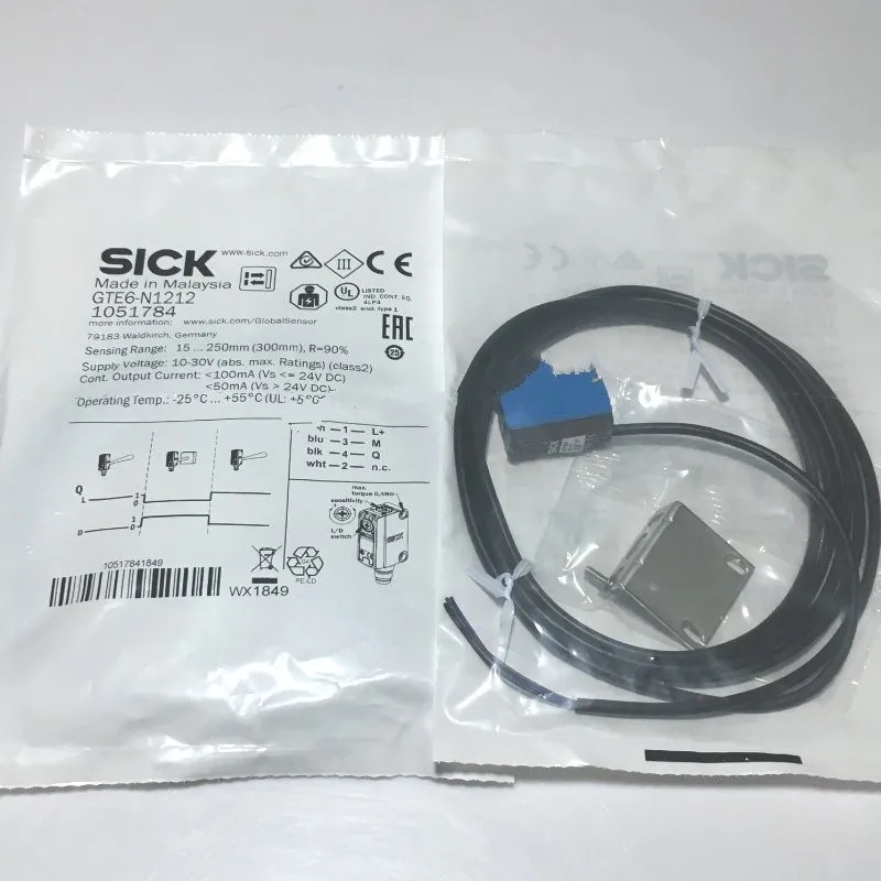 Фотоэлектрический датчик SICK GTE6-N1212 1051784 Photoelectric Sensor