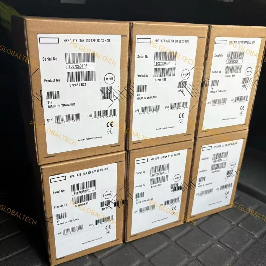 Жёсткий диск HPE 872738-001 872481-B21 1.8TB 12G SAS 10K ENT 2.5" SFF G8-Gen10 H