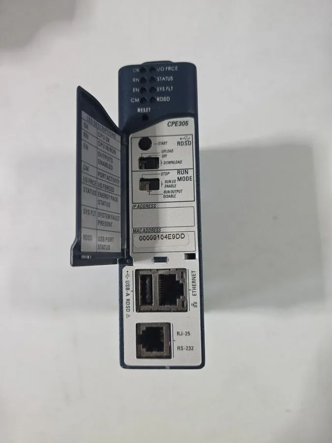 Модуль GE Fanuc IC695CPE305-ACAN RX3i CPE305 CPU Module 1 Serial 1 Ethernet Port — фото лота 2