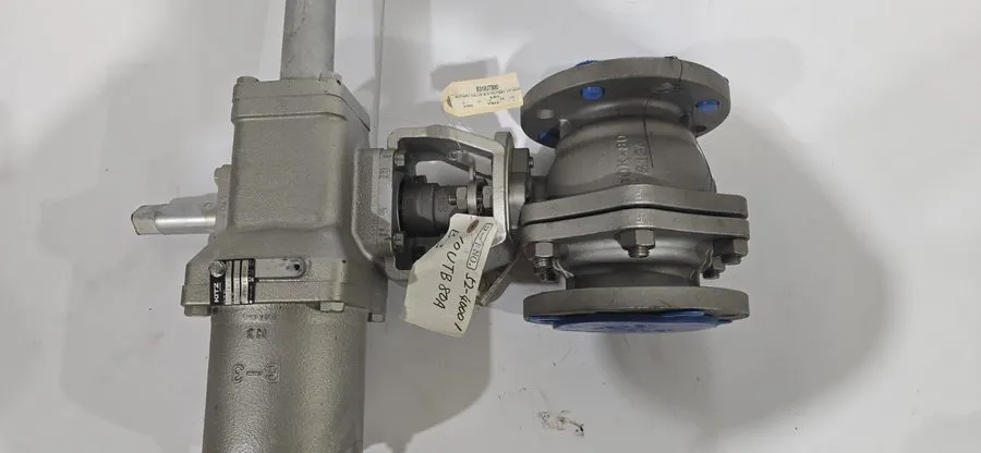 Клапан Kitz B-10UTB80 Air Actuated Ball Valve 3" Stainless Steel 10K-80 / B-3 Pa — фото лота 1