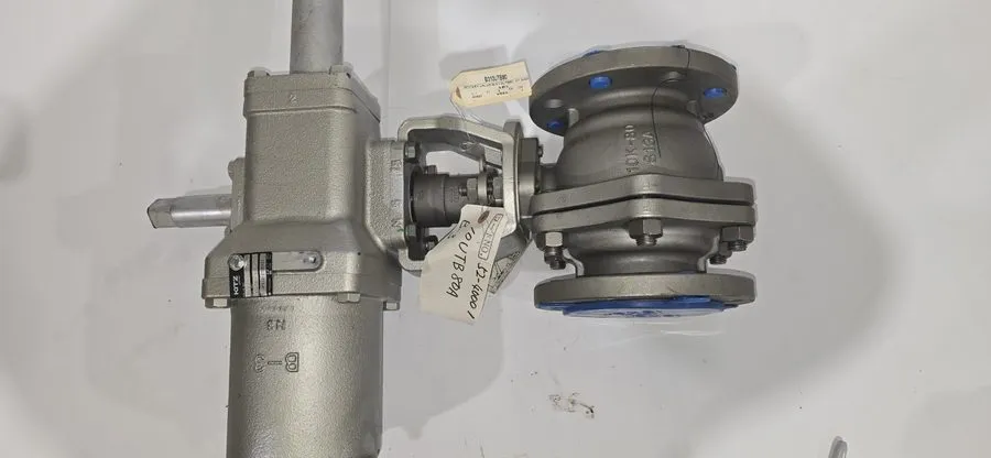 Клапан Kitz B-10UTB80 Air Actuated Ball Valve 3" Stainless Steel 10K-80 / B-3 Pa — фото лота 2