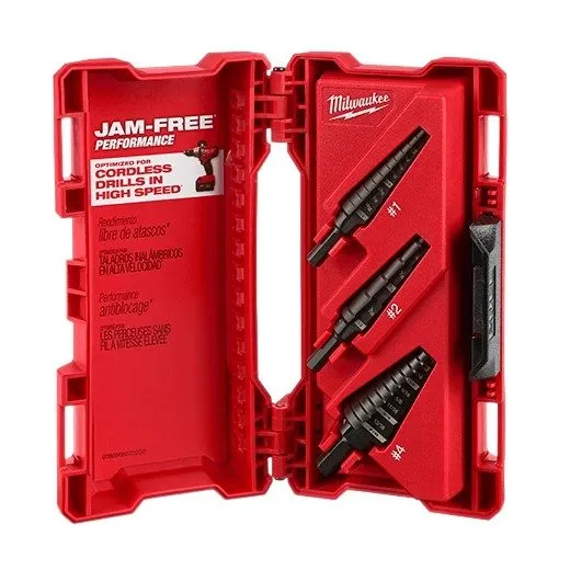 Режущий инструмент Milwaukee 48-89-9221 Milwaukee Tool Step Drill Bit Set