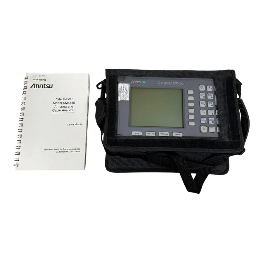 Анализатор SM5559 Anritsu Site Master Antenna and Cable Analyzer 5-1600Mhz — фото лота 1