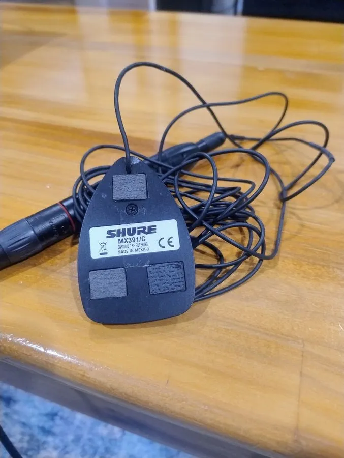 Маршрутизатор Shure MX391/C Cardioid Boundary Microphone Black