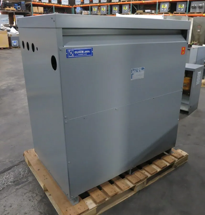 Трансформатор Olsun 400 kVA 4160 Delta to 230Y/133 V 3PH Dry Type Transformer 41