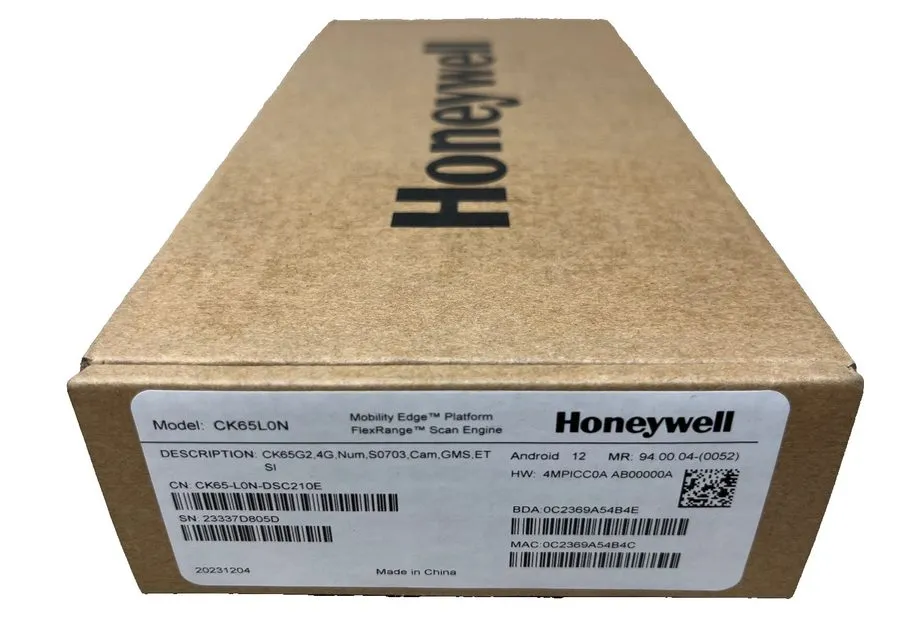 Терминал сбора данных HONEYWELL CK65-L0N-DSC210E Flex Range 2D, SR, BT, WiFi, Nu — фото лота 2