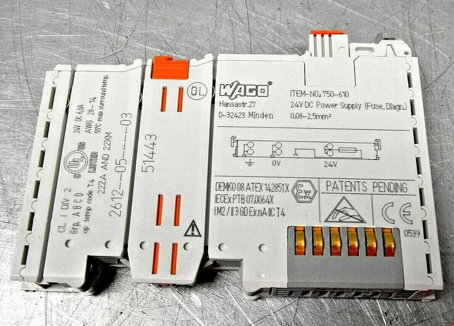 Блок питания WAGO 750-610 PLC Module