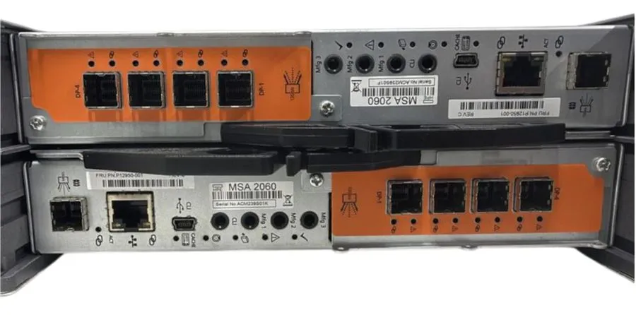 Контроллер СХД HPE MSA 2060 24-Bay SFF 12Gb SAS Storage Array 2x P12950-001 Cont — фото лота 2
