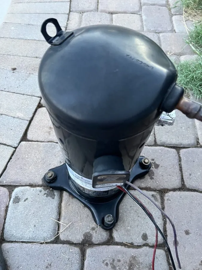 Компрессор COPELAND SCROLL COMPRESSOR model ZP42K5E PFV 830 year 2020 -220v sing — фото лота 2