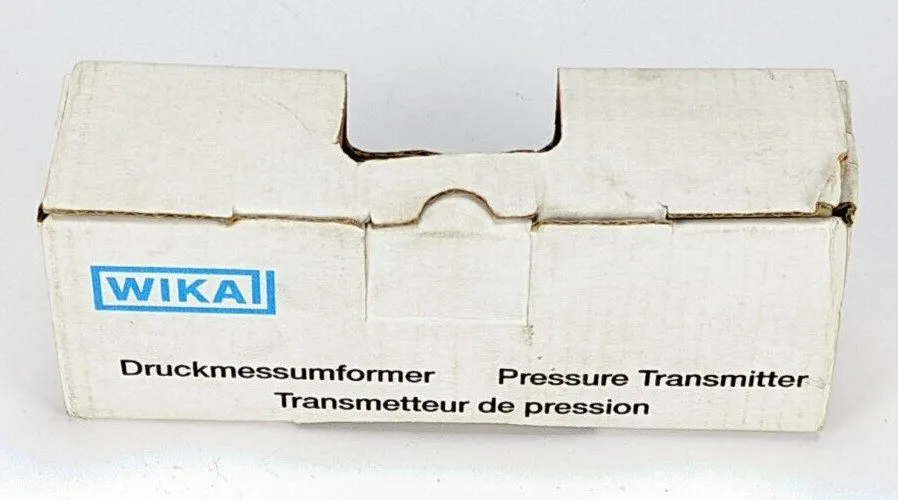 Датчик давления Wika IS-20-S 5000psi Pressure Transmitter 52744997 4-20mA 10-30V