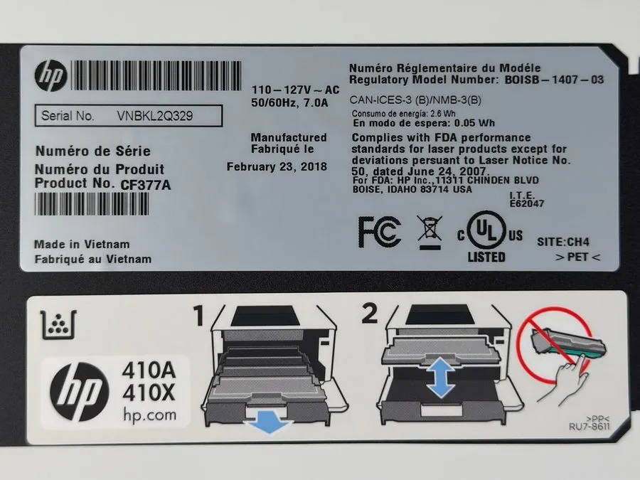 Лазерный принтер HP LaserJet Pro M477FNW All-In-One Laser Printer CF377A TONER I