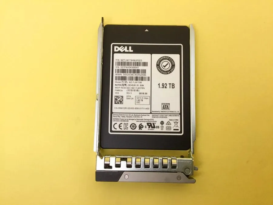 Сервер Dell/Samsung 1.92TB 2.5" SATA 6G PowerEdge 14G R540 0K5P0T Server SSD