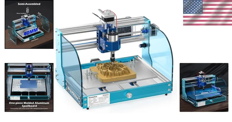 Оборудование ЧПУ Compact and Powerful Genmitsu 3018-PROVer V2 CNC Router