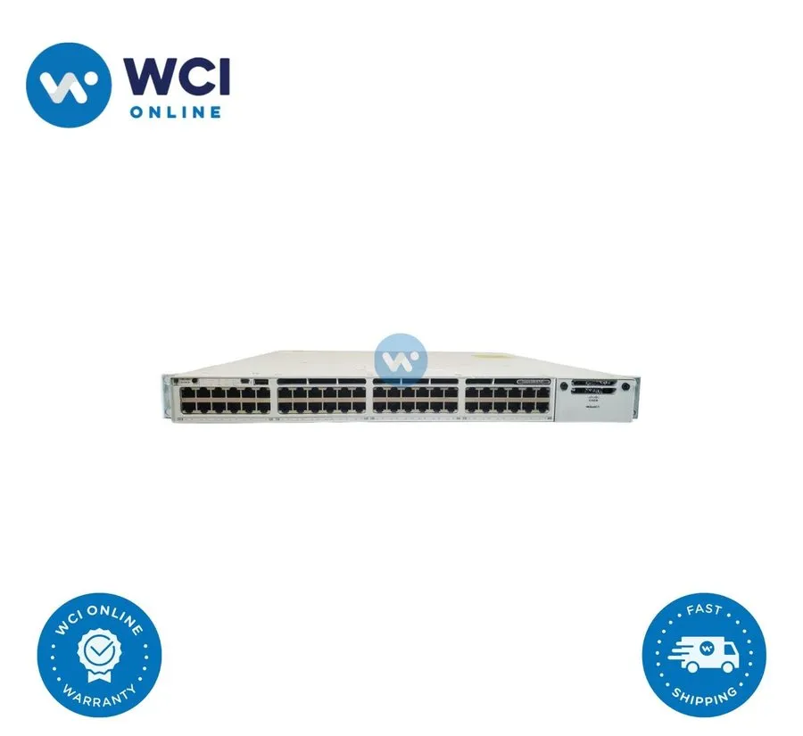 Коммутатор Cisco C9300-48P-A Cisco Catalyst 9300 48-port PoE+ 437W