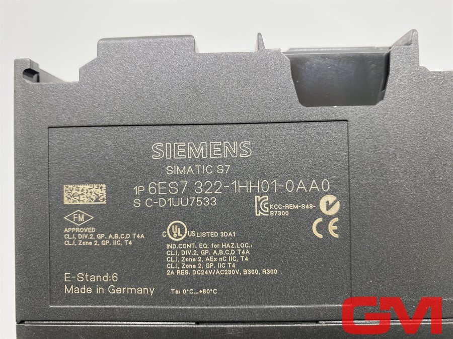 Модуль ввода-вывода Siemens Digital Output 6ES7322-1HH01-0AA0 SM 322 E-Stand 6