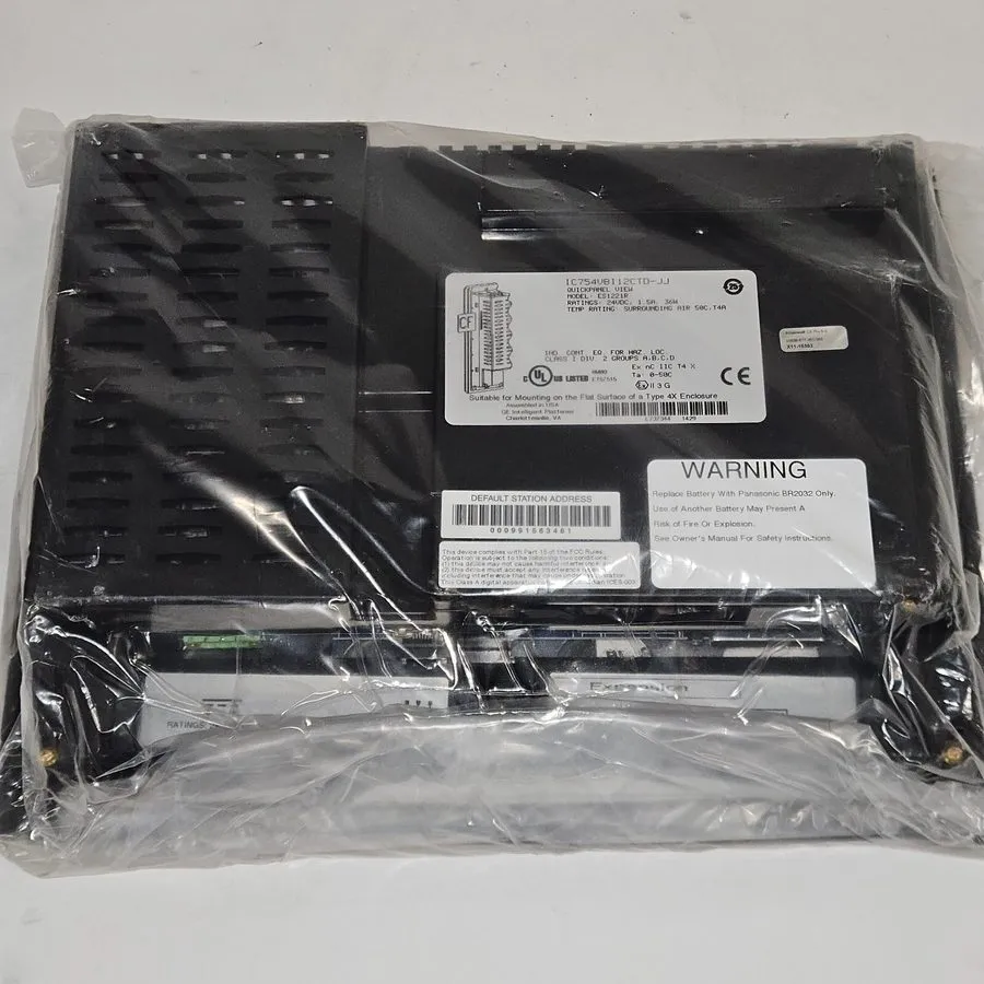 Панель оператора GE QuickPanel View ES1221R IC754VBI12CTD-JJ 12” HMI Touch Panel — фото лота 2