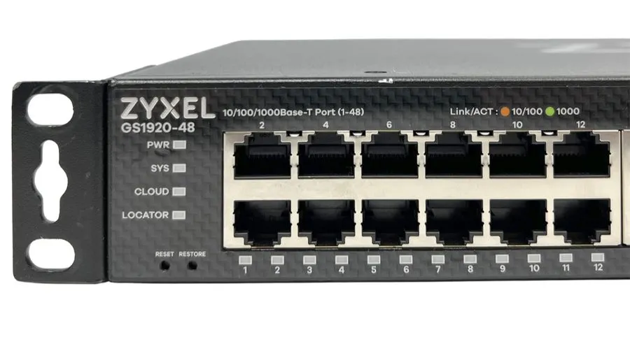 Коммутатор Zyxel GS1920-48V2 48-Port Gigabit Smart Managed Switch + 4 Combo SFP 