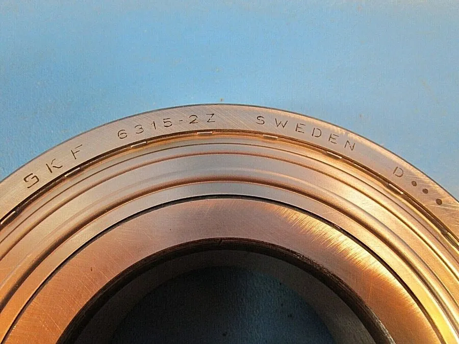Подшипник SKF 6315-2Z Deep Groove Ball Bearing, 6315 2Z, 7316577297907, 75x160x3
