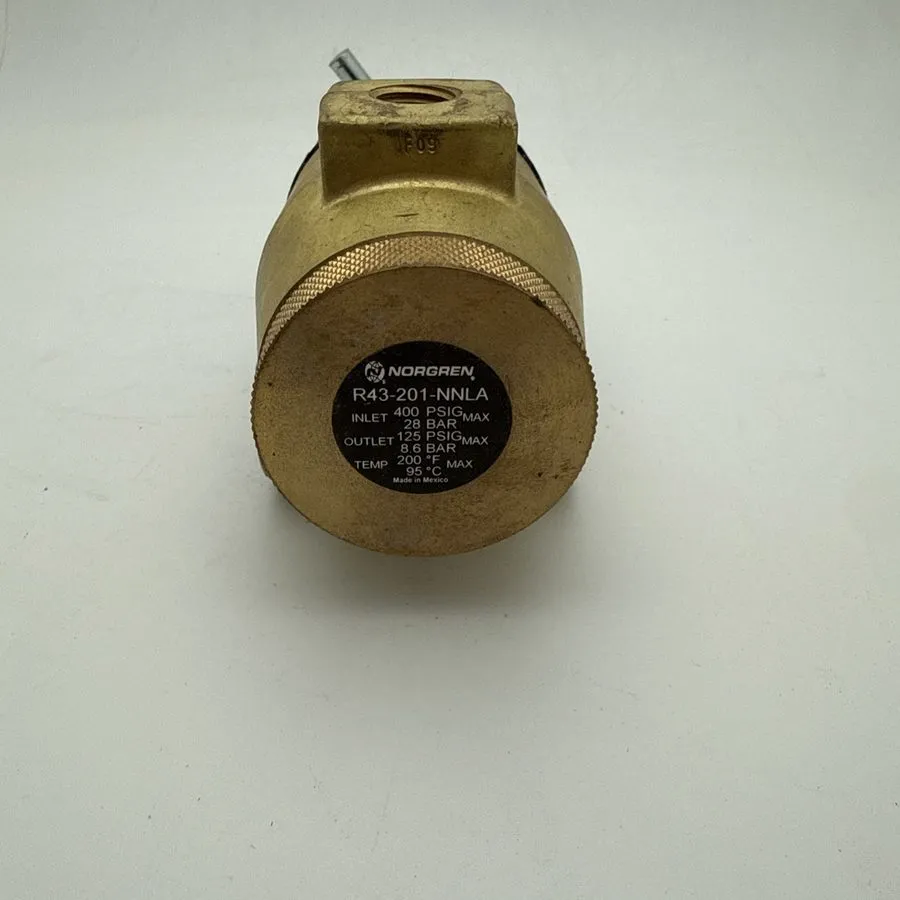 Трубопроводная арматура Norgren R43-201-NNLA Pressure Regulator 1/4" NPT 5-125ps