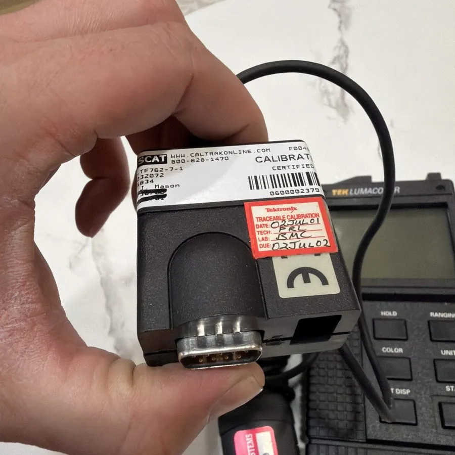 Газоанализатор Tektronix LumaColor J17 Photometer/Radiometer/Colorimeter & J1803 — фото лота 2