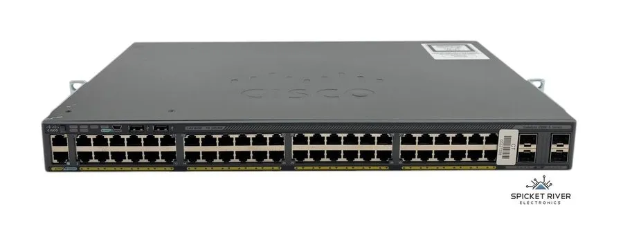 Коммутатор Cisco WS-C2960X-48TS-L C2960X 48-Port Gigabit PoE Ethernet Switch