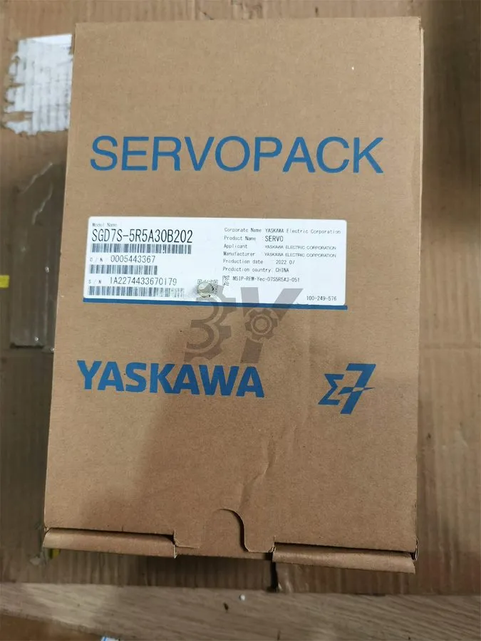 Сервопривод Yaskawa Servo Driver SGD7S-5R5A30B202