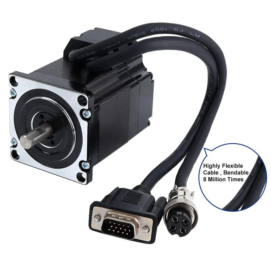 Шаговый двигатель IP65 Waterproof Nema 34 Closed Loop Stepper Motor 8.5Nm w/ 100