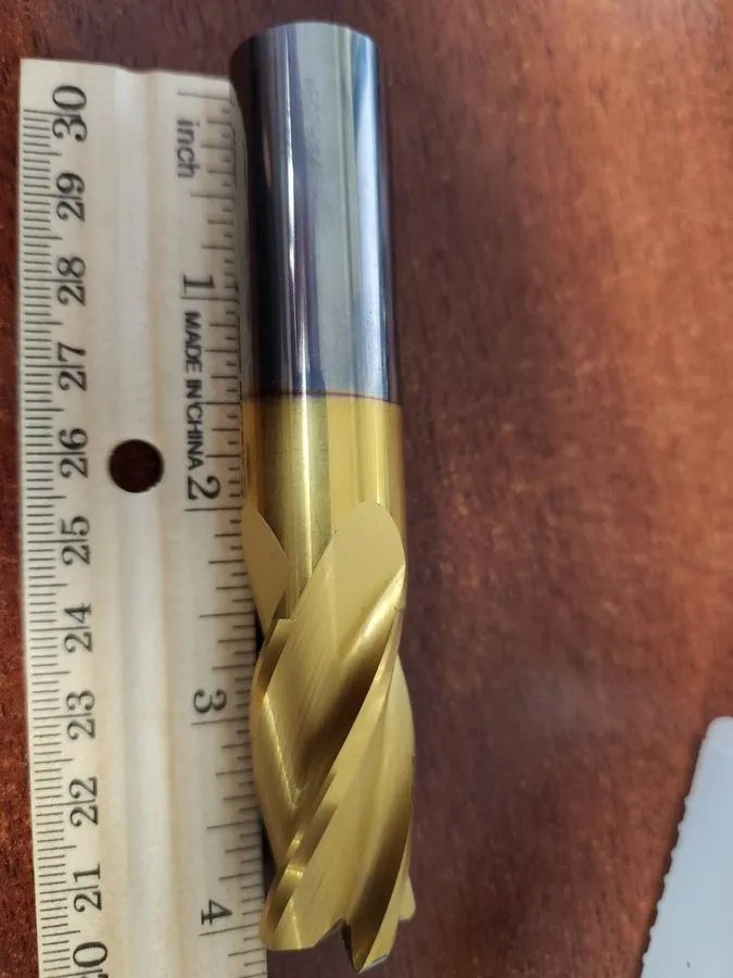 Режущий инструмент Kennametal HEC750S4 Solid Carbide End Mill — фото лота 2