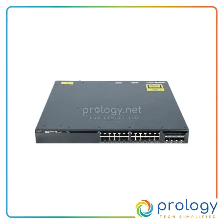 Коммутатор Cisco Catalyst WS-C3650-24PS-E 24 Port PoE+ Gigabit Switch