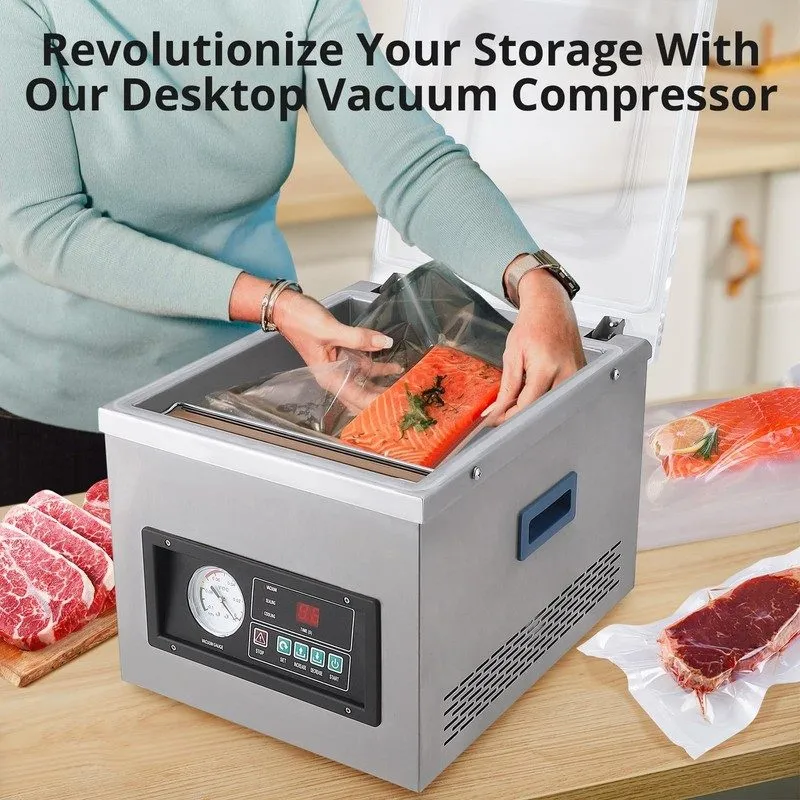 Вакуумный упаковщик 320W Commercial Chamber Vacuum Sealer Packing Machine Vacuum