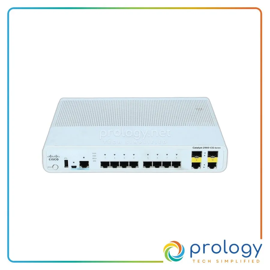 Коммутатор Cisco WS-C2960CG-8TC-L Catalyst 2960c Switch 8 Ge, 2 X Dual Uplink, L