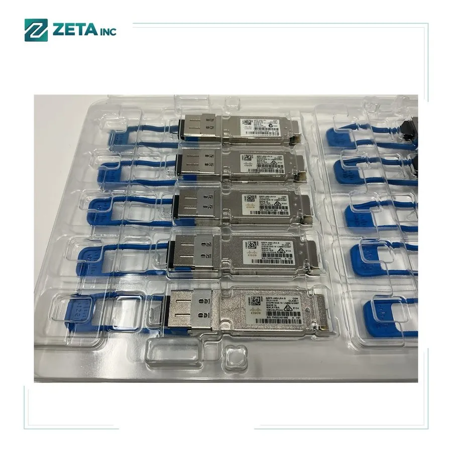 Трансивер CISCO QSFP-40G-LR4-S 40G 1310nm 10KM SMF LC Transceiver HOLOGRAM