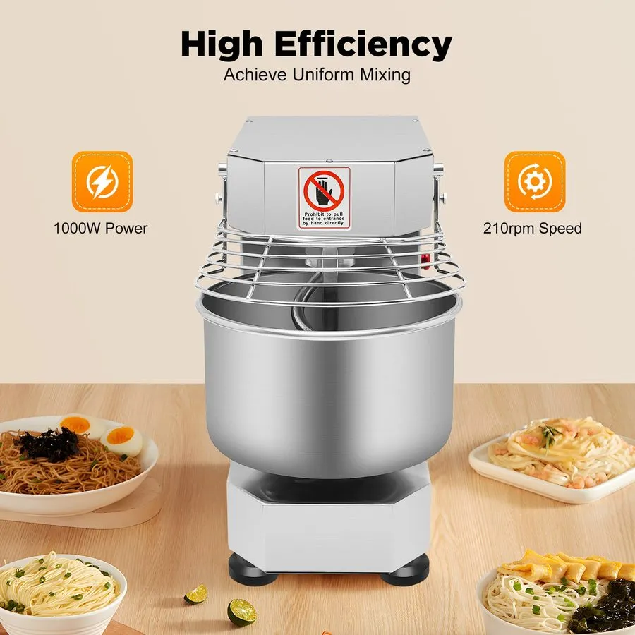 Миксер 0.88qt2-Speed Commercial Food Mixer Electric Dough Mixer Pizza Bakery Mix — фото лота 2
