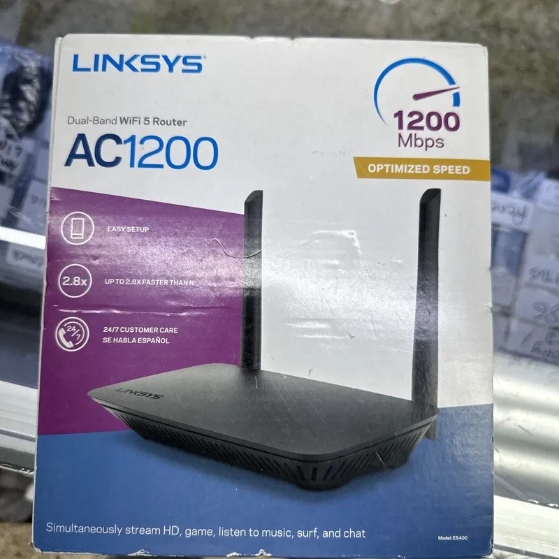 Маршрутизатор Linksys AC1200 Dual-Band WiFi 5 Router Model E5600