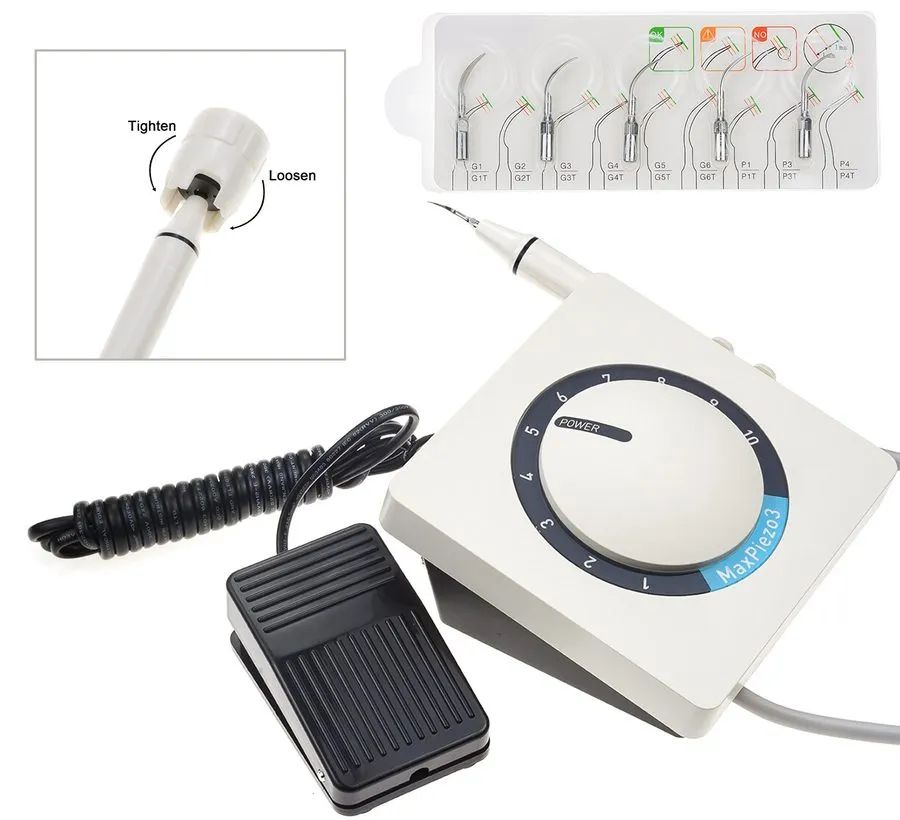 Стоматологический наконечник Dental Ultrasonic Scaler MaxPiezo3 with Detachable — фото лота 2