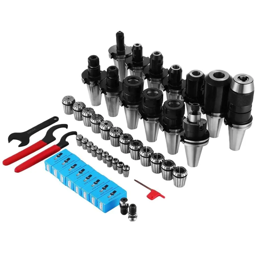 Патрон CAT 40 Tooling Kit для Haas Fadal CNC Mill-ER Chuck Collet Holder ER32/16 — фото лота 1