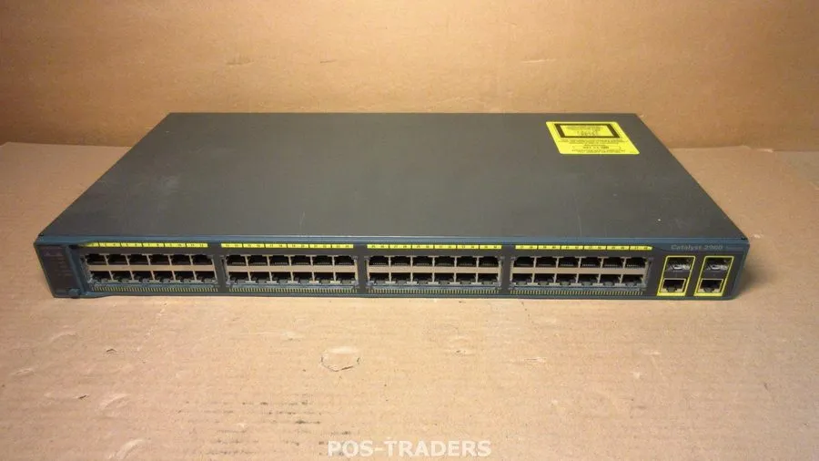 Коммутатор Cisco Catalyst 2960 Series WS-C2960-48TC-L V05 48-Ports Switch