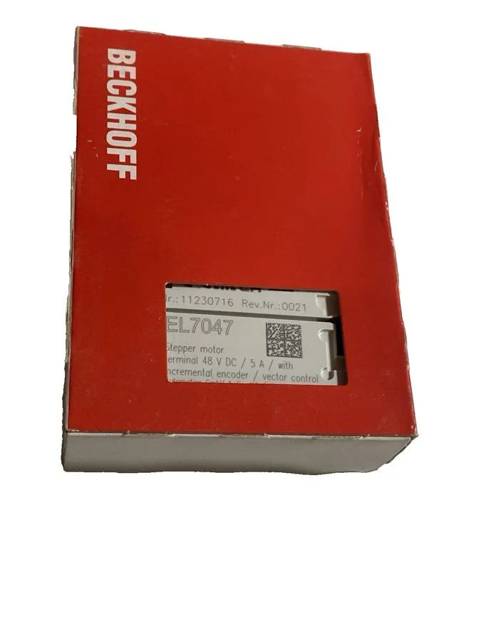 Модуль ввода-вывода Beckhoff EL7047 1-Channel Stepper Motor EtherCAT Terminal 5A