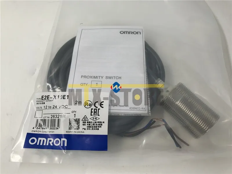 Датчик приближения Omron E2E-X10E1 23X0 12-24VDC Proximity Sensor