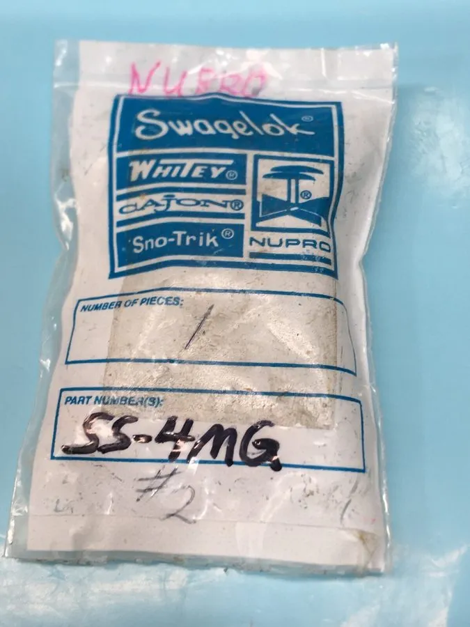 Клапан Swagelok SS-4MG stainless steel metering valve