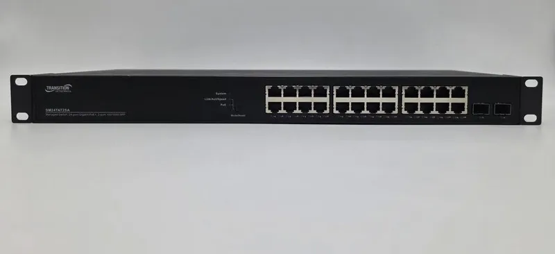 IIoT-устройство VERINT SM24TAT2SA-VT 24-Port Gigabit PoE+ & 2 SFP Port Managed S