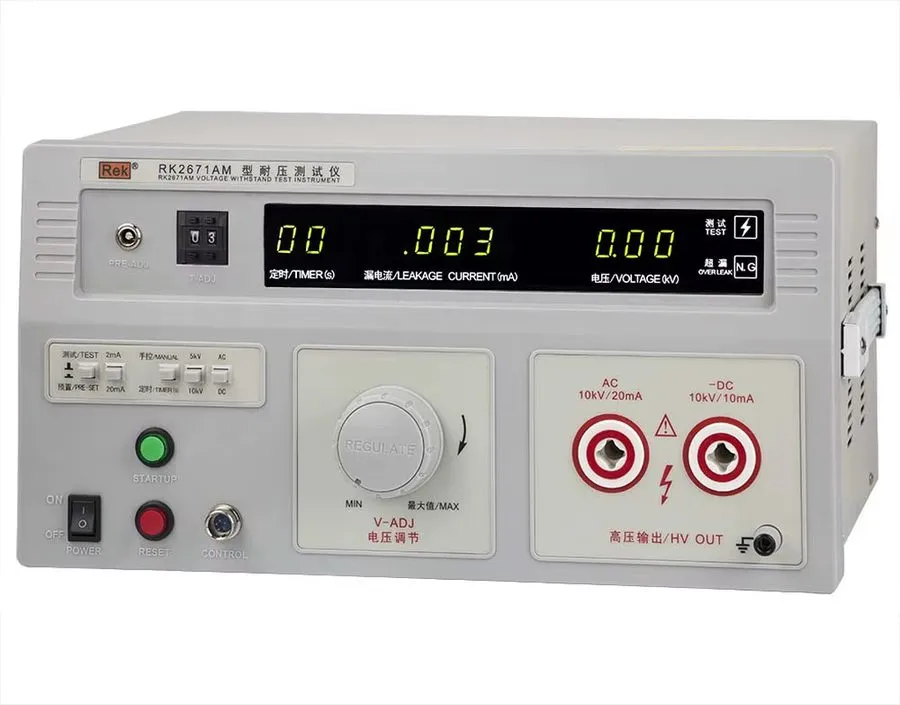 Тестер RK2671AM Hipot tester / AC/DC5/10KV ,AC20mA DC10mA Digital display pressu