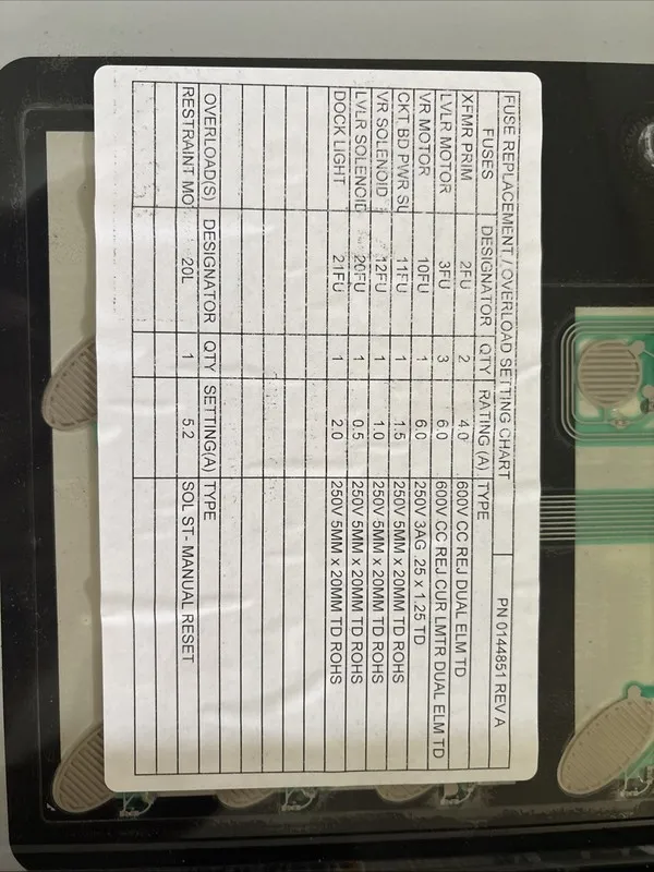 Складское оборудование Rite-Hite DOK-COMMANDER 850SP1140 Panel Box Dock Leveler  — фото лота 2