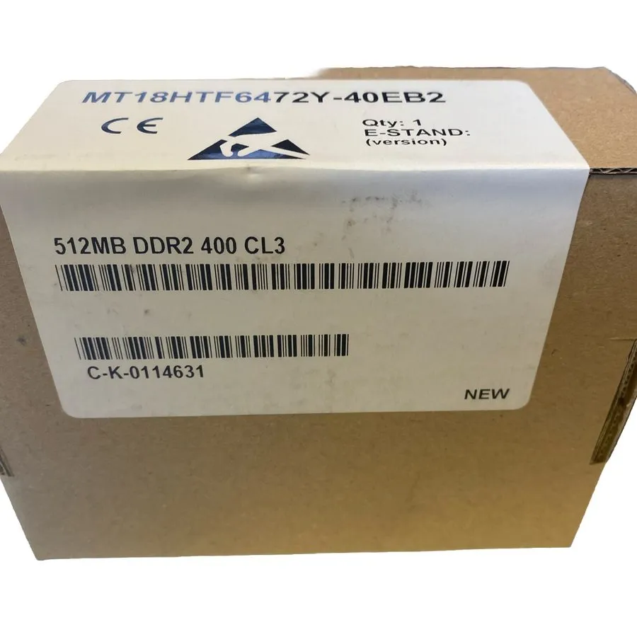 Модуль памяти Micron 512MB DDR2 RAM PC2-3200R 400MHz ECC Registered Server MT18H — фото лота 1