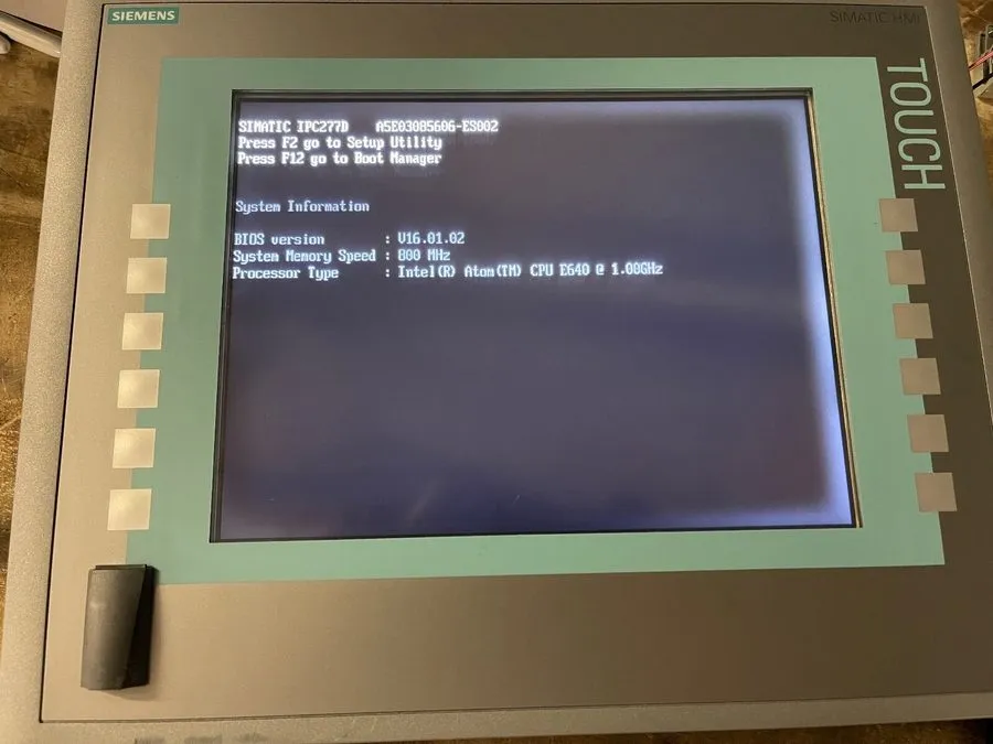 Промышленный компьютер Siemens SIMATIC IPC277D 6AV7420-4AC03-0BK0 Industrial Pan