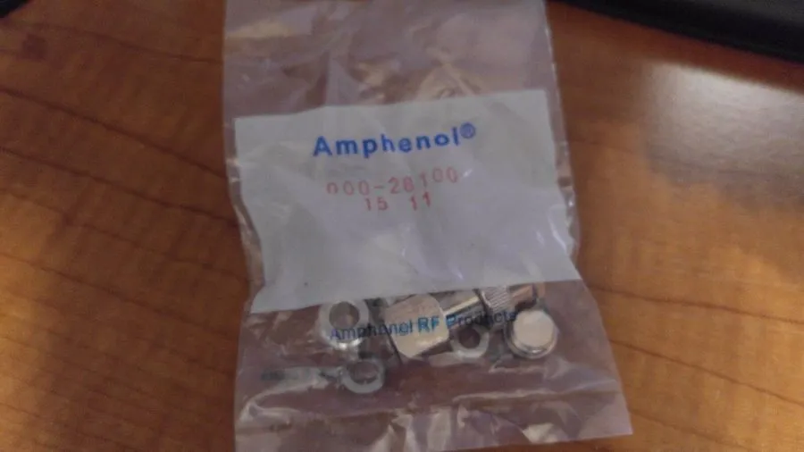 Разъём Amphenol Mhv Connector Plug Rf Male Right Angle Coaxial 000-28100
