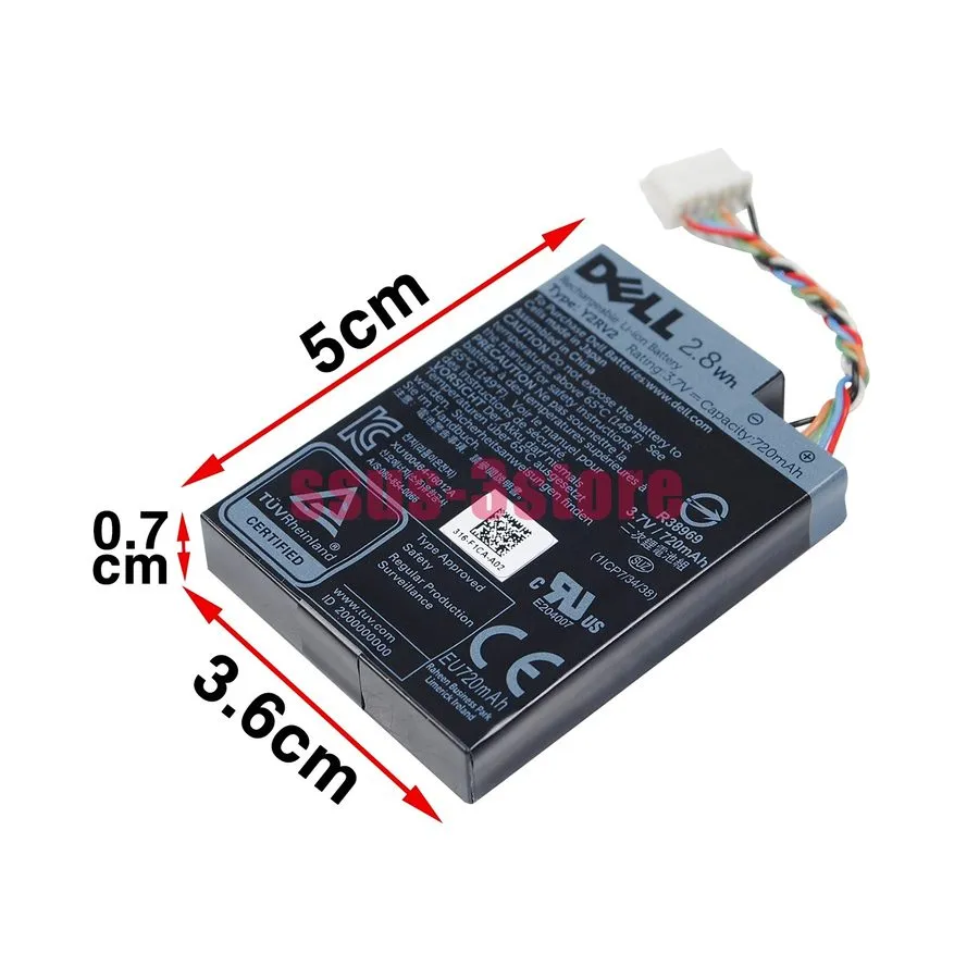 Контроллер PERC H740 H840 Raid Battery Y2RV2 J2RH2 3JH35