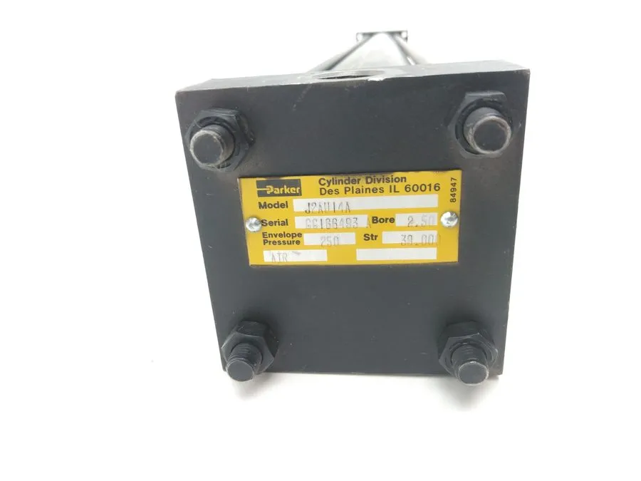 Пневмоцилиндр Parker 02.00 J2AU14A Series 2A Pneumatic Cylinder 2" Bore 250 PSI 