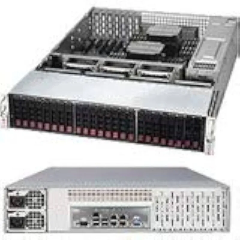 Сервер Supermicro SSG-2028R-E1CR24N Barebones Server 5 Yr — фото лота 1