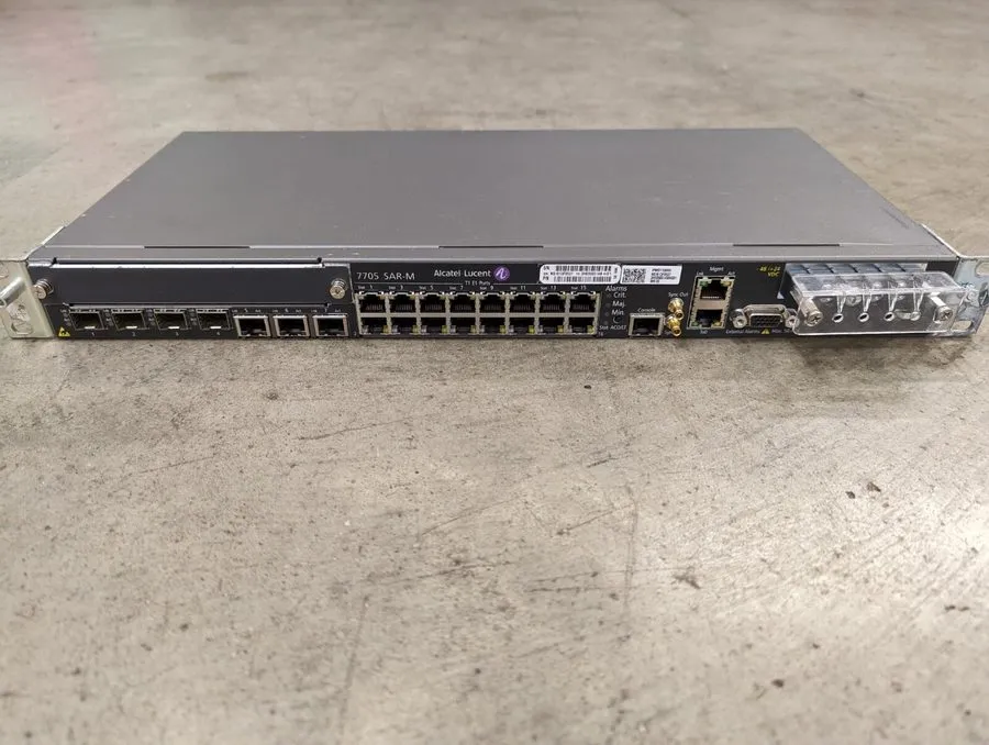 Маршрутизатор Alcatel Lucent 7705 SAR-M Service Aggregation Router T1/E1 P/N: 3H